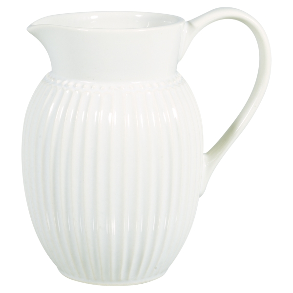 Jug "Alice white" by Greengate