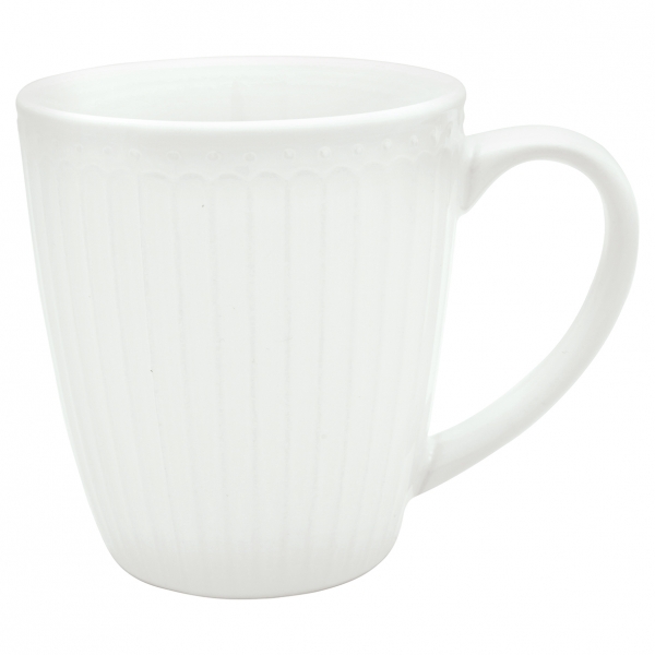 Mug "Alice white" by Greengate