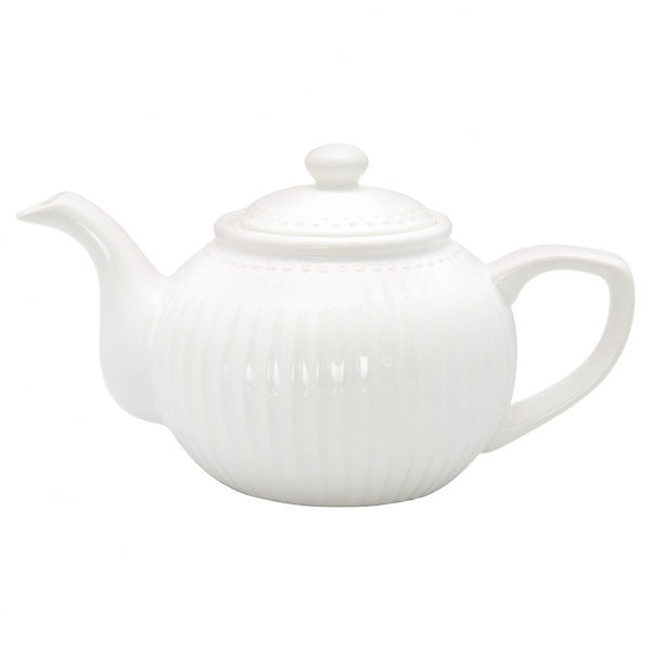 Teapot "Alice white" by Greengate