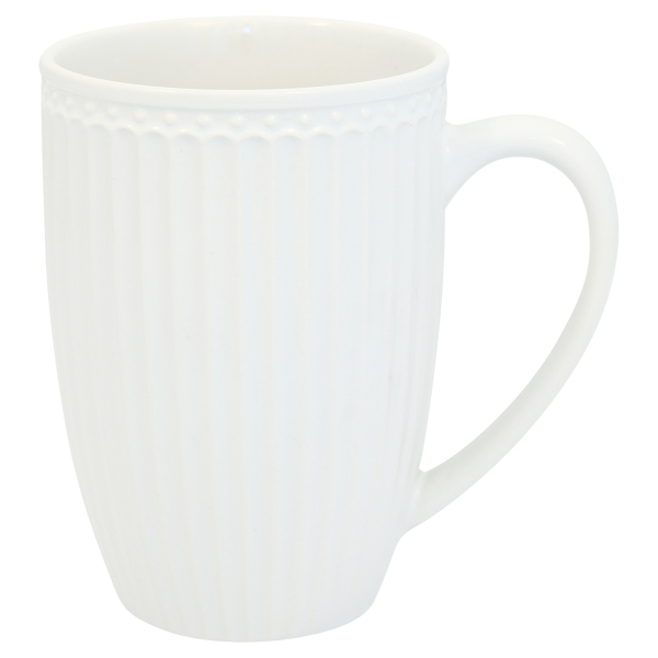 Tall Mug, Tall Mug "Alice white" by Greengate