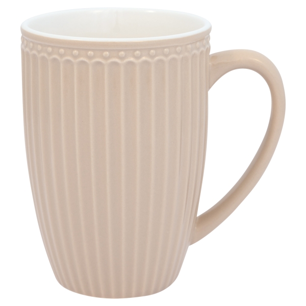Tall Mug, Tall Mug "creamy fudge" by Greengate