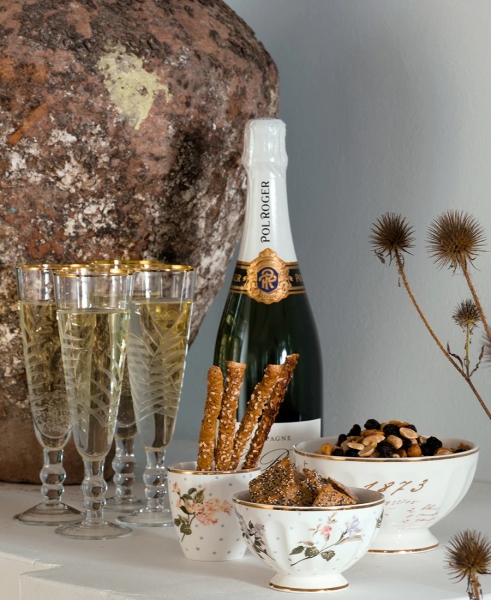 Champagne Glass "Gold" by Greengate