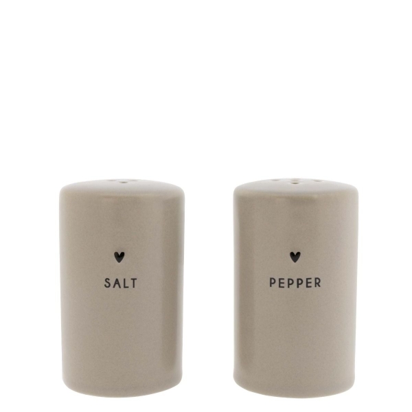 "Titane" salt and pepper shakers by Bastion Collections