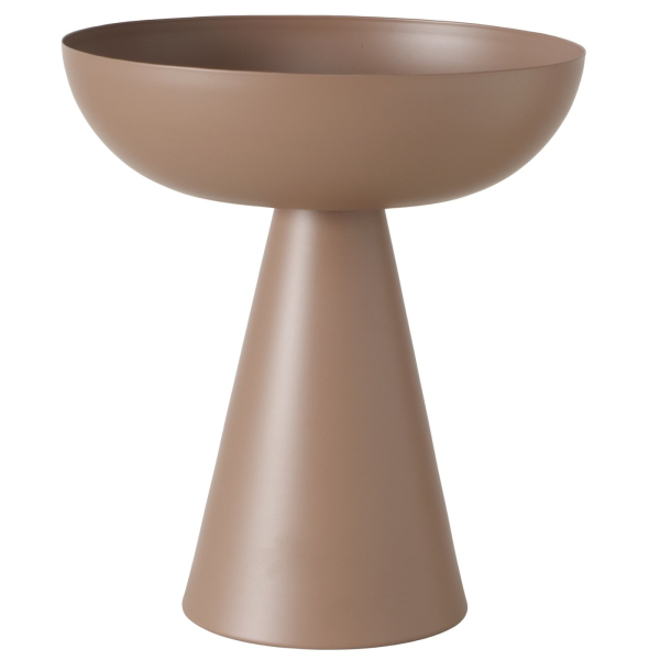 Schale „Priska“ – Metall-Dekoschale auf Fuß