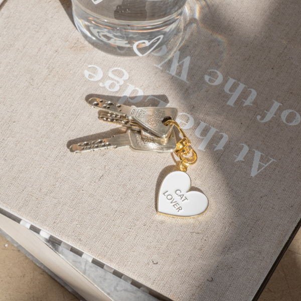 Keychain "Cat Lover"