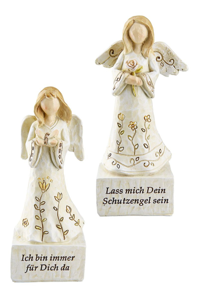 Guardian angel with saying