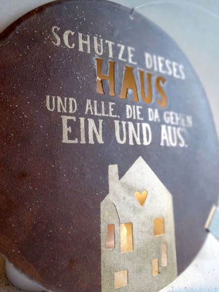 Schutzschild. Schütze dieses Haus