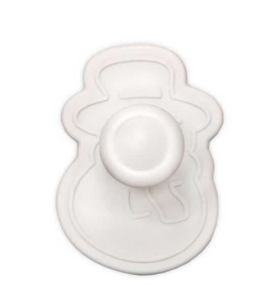 Cookie cutter "Snowman" with ejector