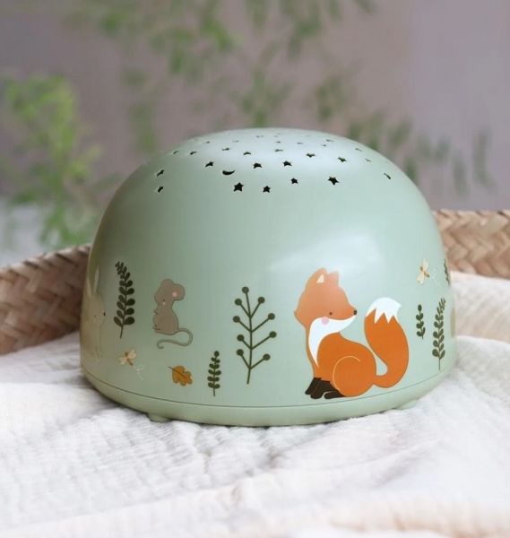 Light projector "Forest animals"