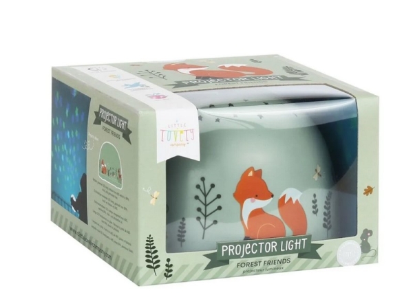 Light projector "Forest animals"