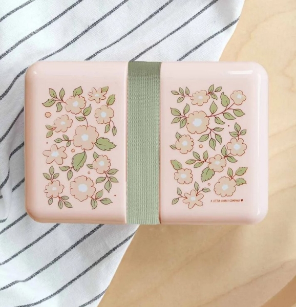 Snack box flowers pink