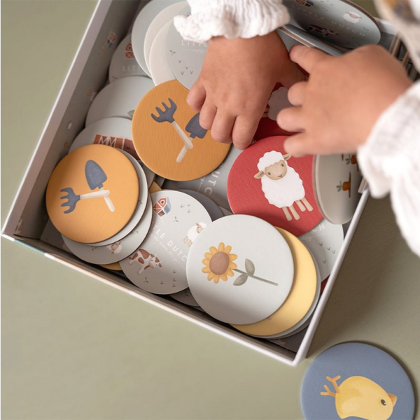 Memory game "Little Farm" by Little Dutch
