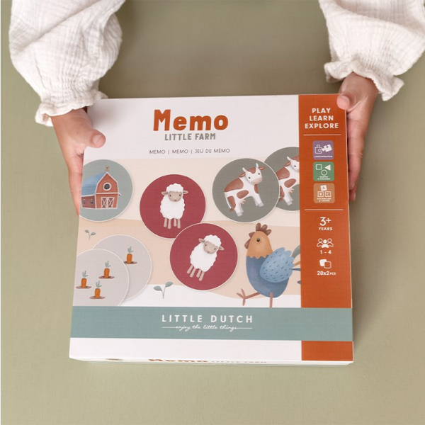 Memory game "Little Farm" by Little Dutch