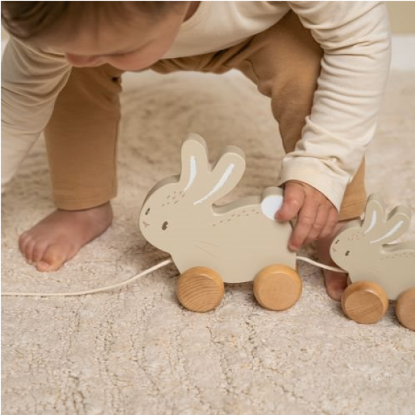 Pull-along animal Little Bunny
