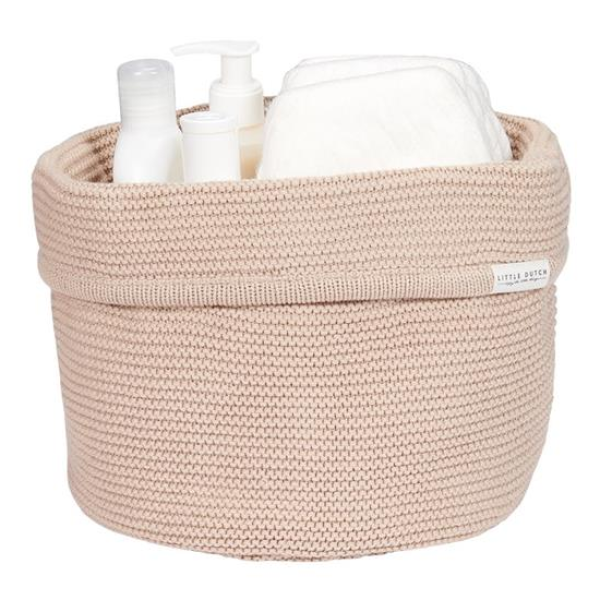 Knitted care basket
