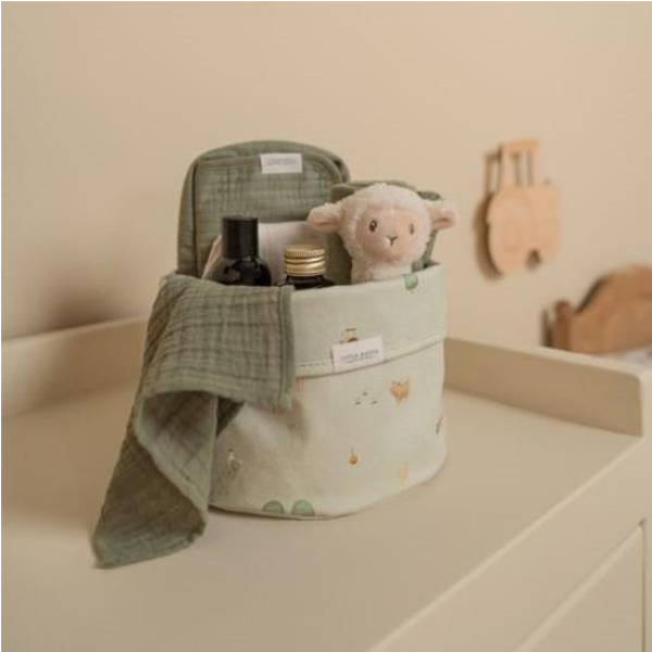 Baby Blanket Muslin Olive Green
