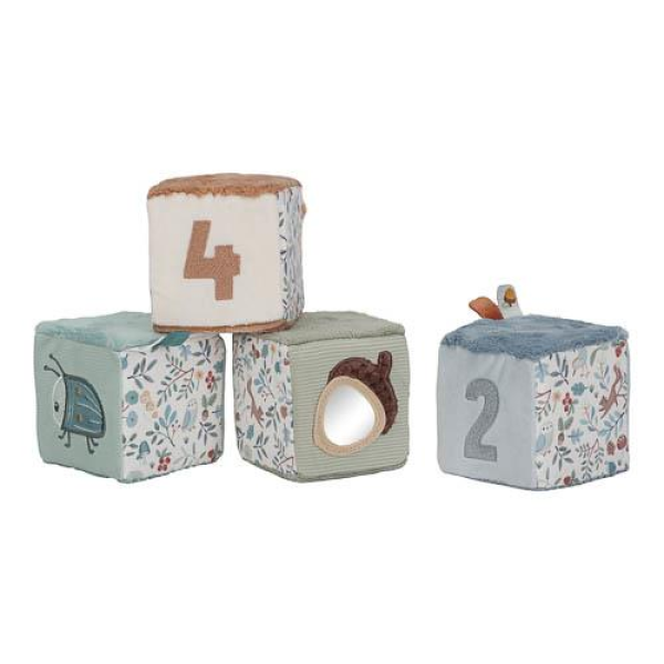 Fabric Cube Set "Forest Friends"