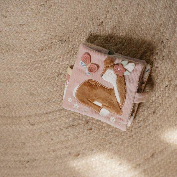 Fabric book with activities "Fairy Garden"