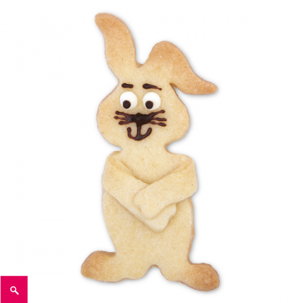 Ausstecher "Drück mich Hase"