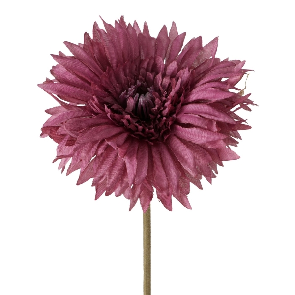 Silk flower, stem flower "Dahlia"