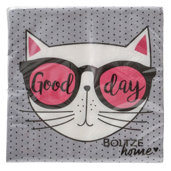 Servietten "Goodday" Katze