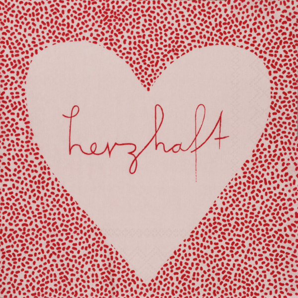 Napkins "Herzhaft" von Räder