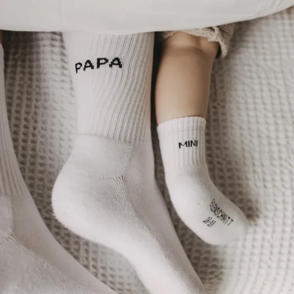 Papa Socken von Eulenschnitt