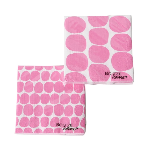 Napkins "Bliss" Summer Pink
