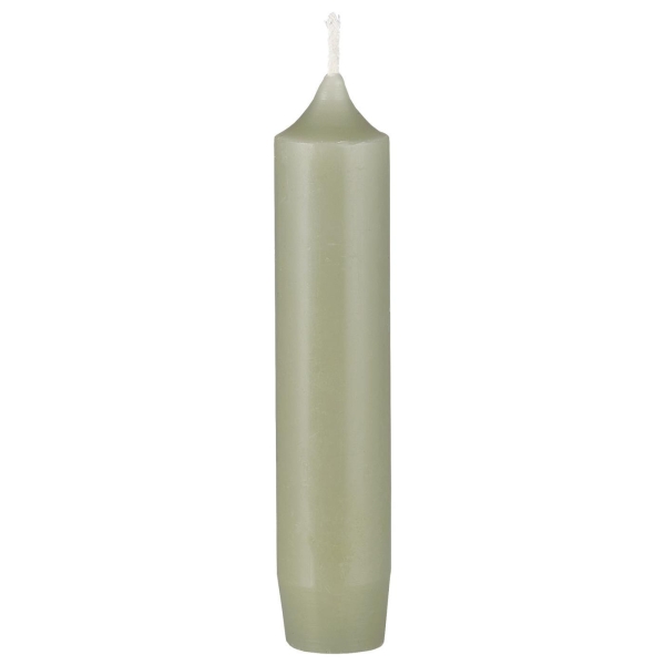 Stick candle dusty green