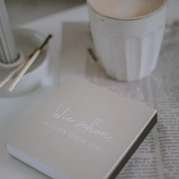 Eulenschnitt Matches Daisy – Long Matches in a Premium Glass Jar with Flower Motif