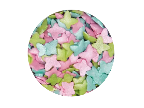 Zuckerstreusel Frühling "Schmetterlinge"