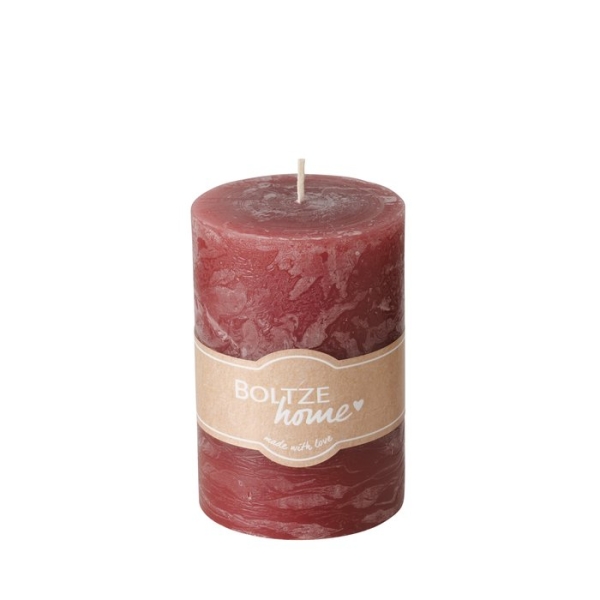 Pillar Candle "Dark Pink" 10cm