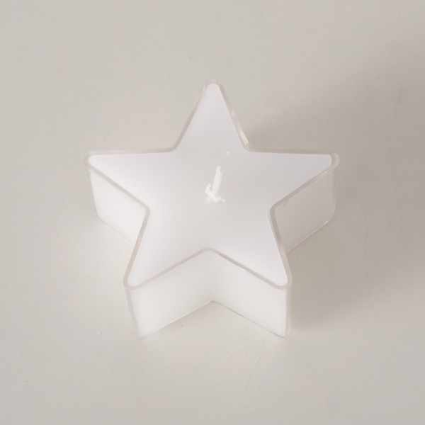 Teelichter in Sternform, Set