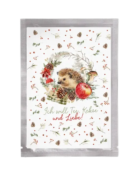 Tea Postcard “Hedgehog"