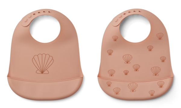 Silicone Bib "Sea Shell/Tuscany"