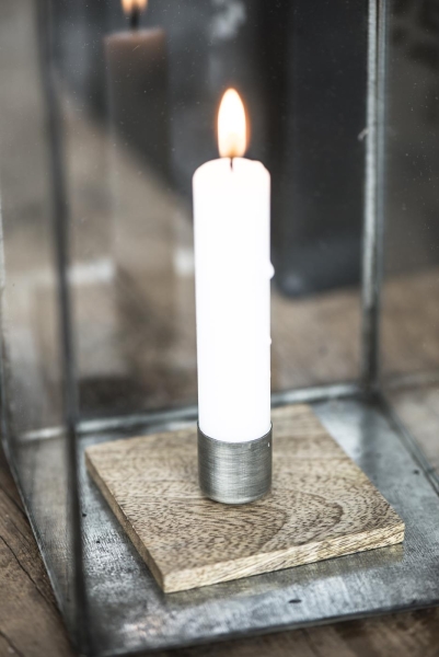 Stick candle khaki rustic
