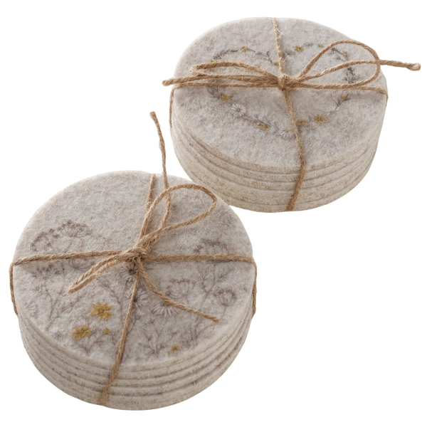 Untersetzer-Set "Meadow" mit Blumenmuster