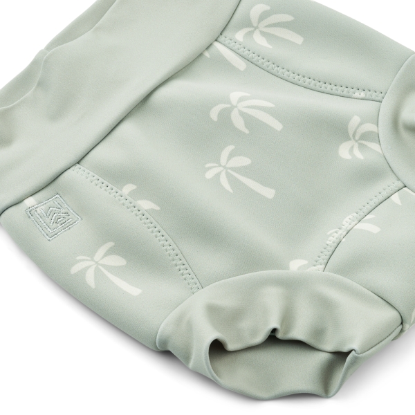 Diaper Swim Trunks "Miami Dusty Mint"