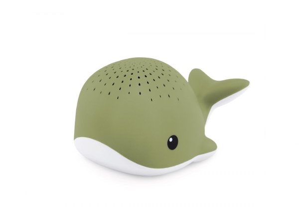 Night light/projector "Wally" the whale green