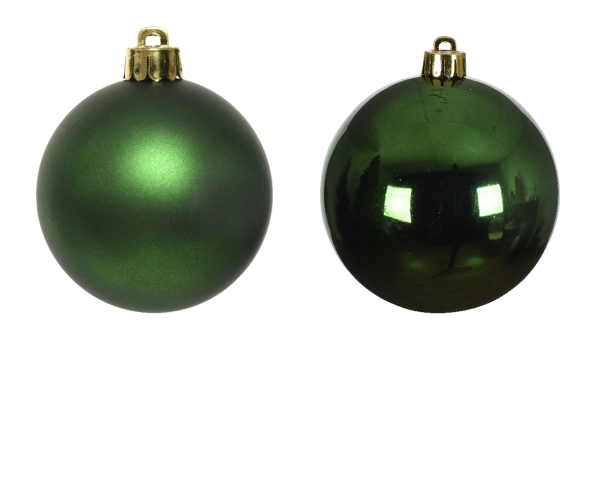Christbaumkugel, Weihnachtskugel Set grün