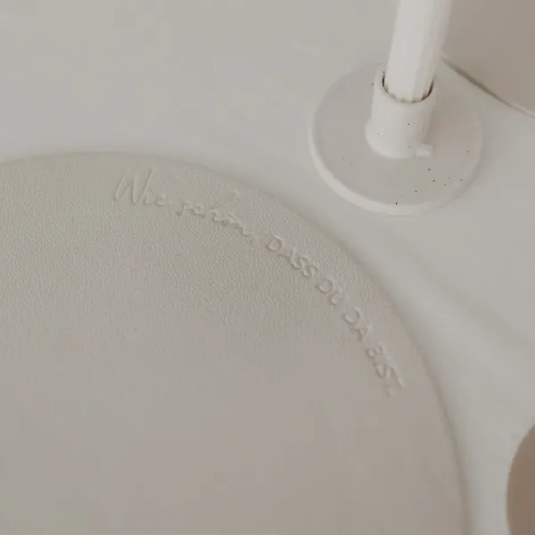 Eulenschnitt Wendbares Platzset "Wie schön dass du da bist"