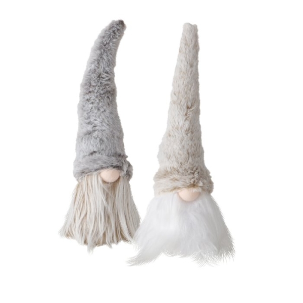 Wichtel Figur mit Kunstfell "Smorre"