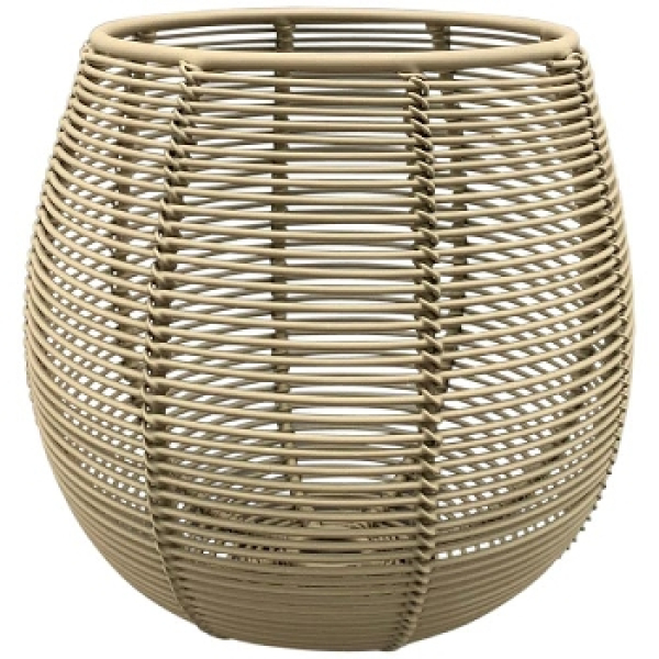 Dazz Lantern Cream – Modern Metal Wire Tealight Holder in 2 Sizes (9 cm & 12 cm)