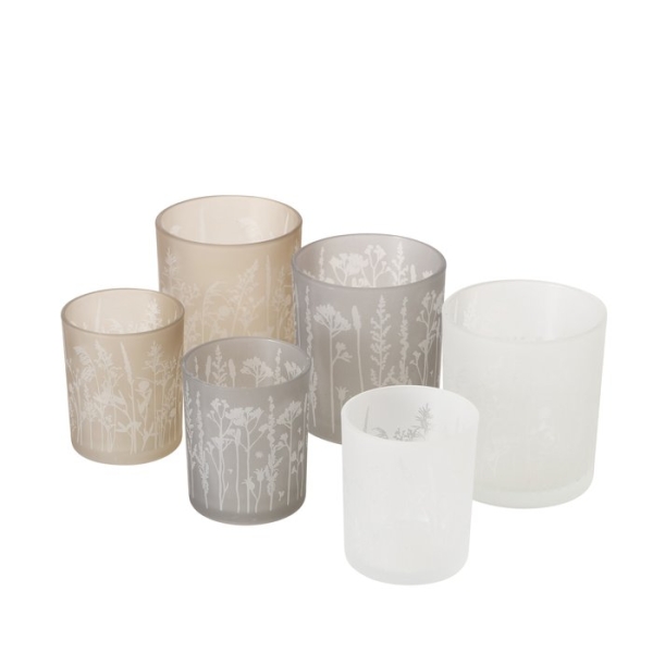 Lantern "Grasses" in two sizes and 3 colours