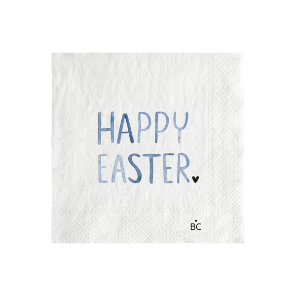 Servietten klein "Happy Easter" von Bastion Collections