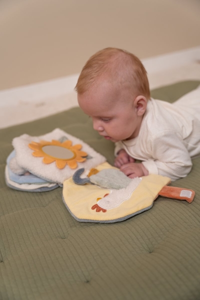 Fabric book with activities Little Farm by Little Dutch