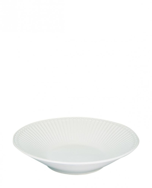 Pasta plate "Alice white" by Greengate