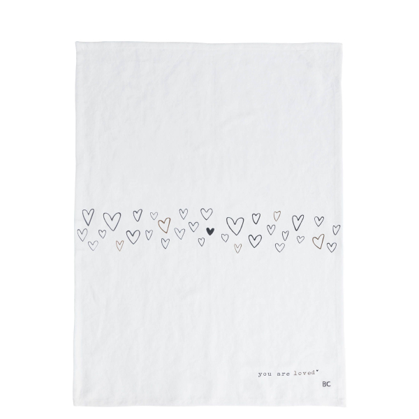 Geschirrtücher "Love & Stripes" von Bastion Collections