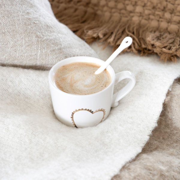 Tasse, Cup small "Heart lovely day" von Bastion Collections