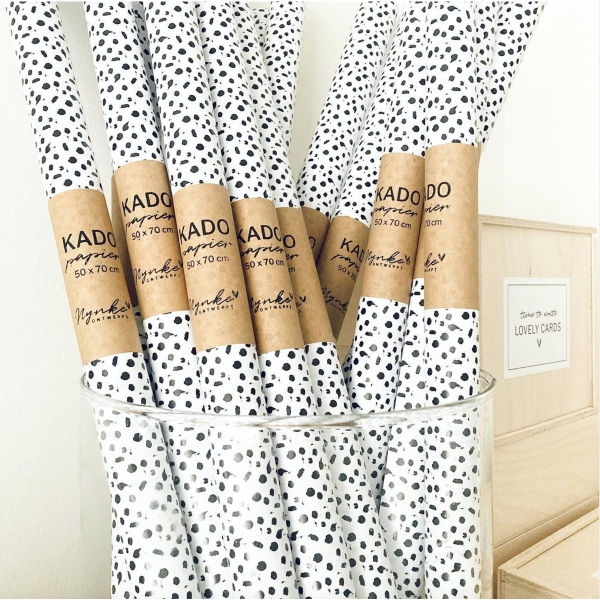 Wrapping Paper Dots